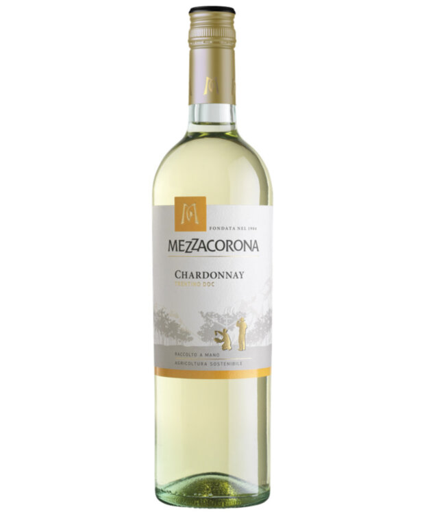 Вино Mezzacorona Chardonnay Trentino 2018, 0,75 л