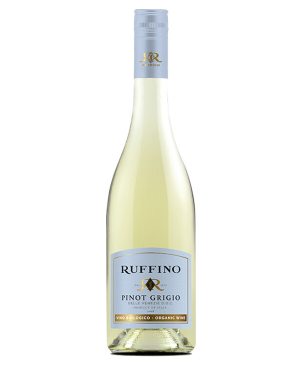 Вино Ruffino Pinot Grigio Bio 2018, 0,75 л
