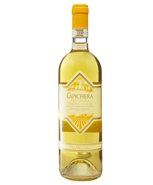 Вино Capichera Vign’angena Vermentino di Gallura 2016, 0,75 л