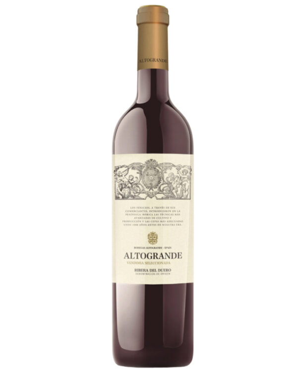 Вино Altogrande Vendimia Seleccionada Ribera del Duero 2012, 0,75 л