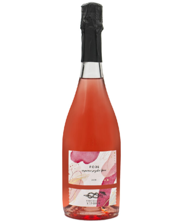 Вино игристое Узуновы Розе 2021, 0,75 л