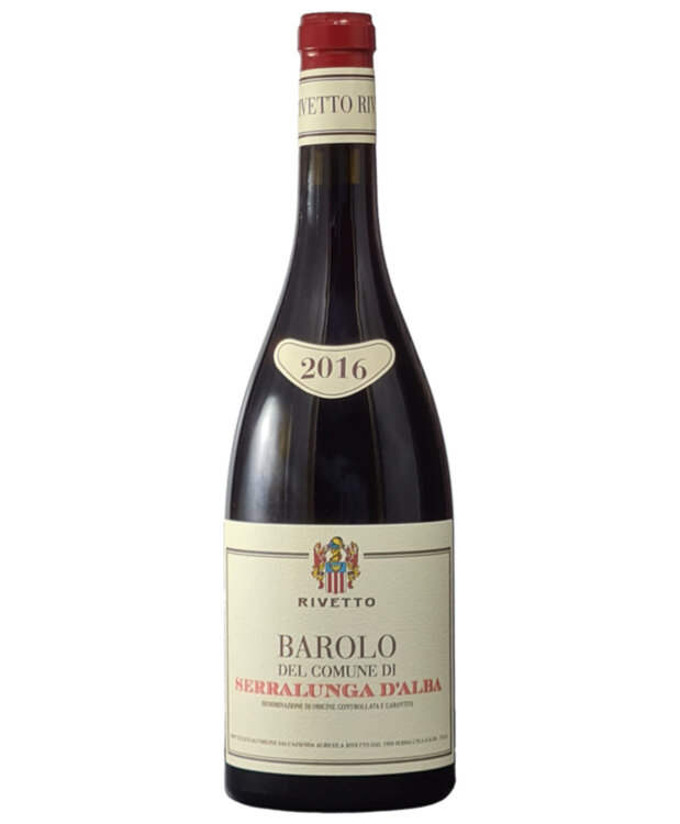 Вино Rivetto Barolo del Comune di Serralunga d'Alba 2016, 0,75 л