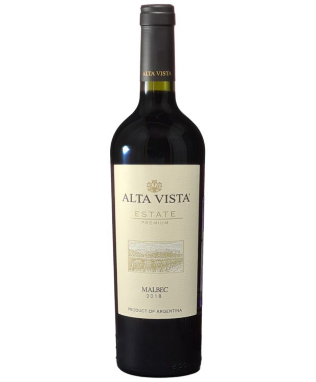 Вино Alta Vista Estate Malbec Premium 2018, 0,75 л