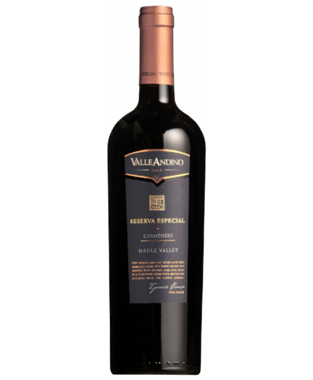 Вино Valle Andino Reserva Especial Carménère 2014, 0,75 л
