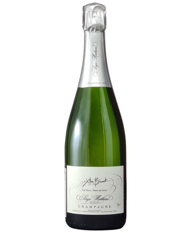 Шампанское Serge Mathieu Extra Brut Pur Pinot Blanc de Noirs, 0,75 л.