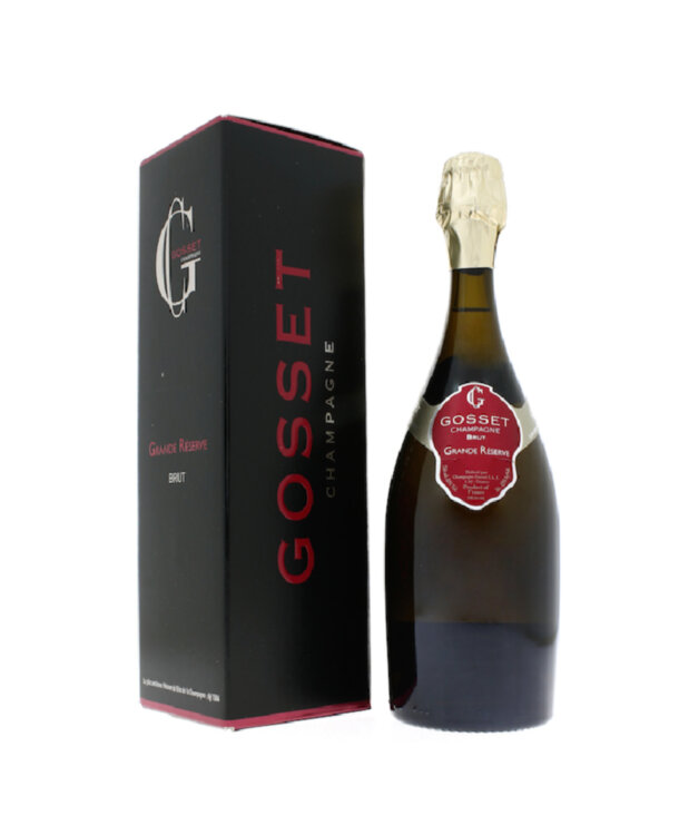 Шампанское Gosset Grande Réserve Brut Champagne N.V. gift box, 0,75 л