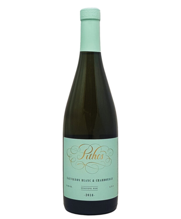 Вино Pithos Sauvignon Blanc & Chardonnay 2018, 0,75 л