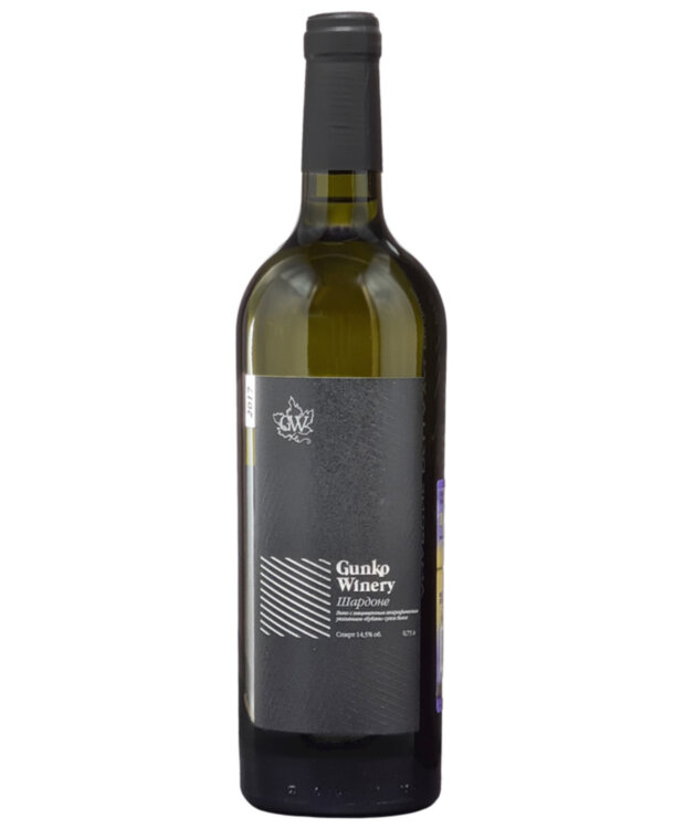 Вино Gunko Winery Шардоне 2017, 0,75 л