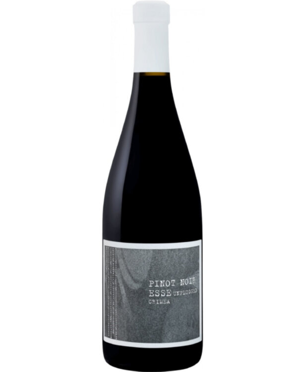 Вино Esse Unplugged Pinot Noir 2018, 0,75 л
