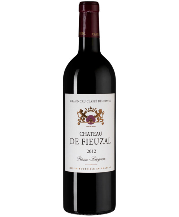 Вино Château de Fieuzal Pessac-Léognan Grand Cru Classé de Graves 2012, 0,75 л