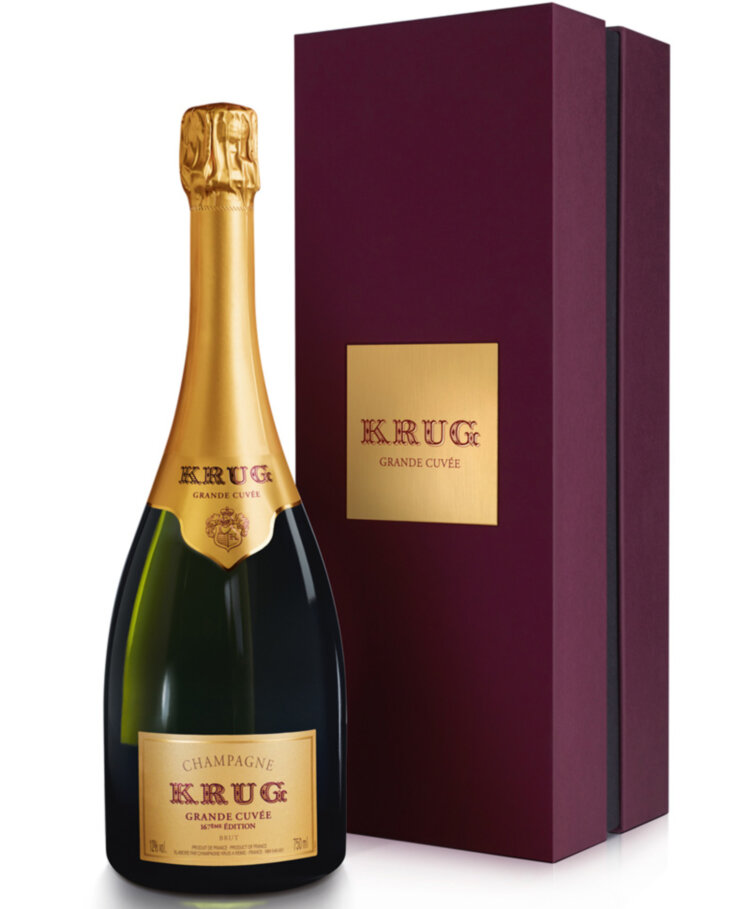 KRUG GRANDE CUVÉE 750ml 新品 KRUG GRANDE CUVÉE 750ml 新品 Krug Brut Grande Cuvee 750ml - Oak