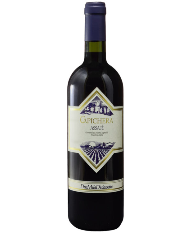 Вино Capichera Assajé 2017, 0,75 л