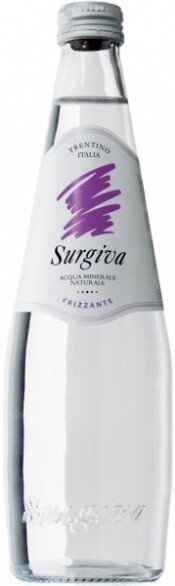 Вода минеральная Surgiva Sparkling Glass 0,25