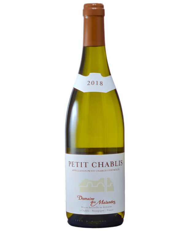 Вино Domaine des Malandes Petit Chablis 2018, 0,75 л